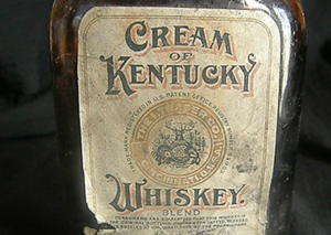 Cream of Kentucky I. Trager Bottle